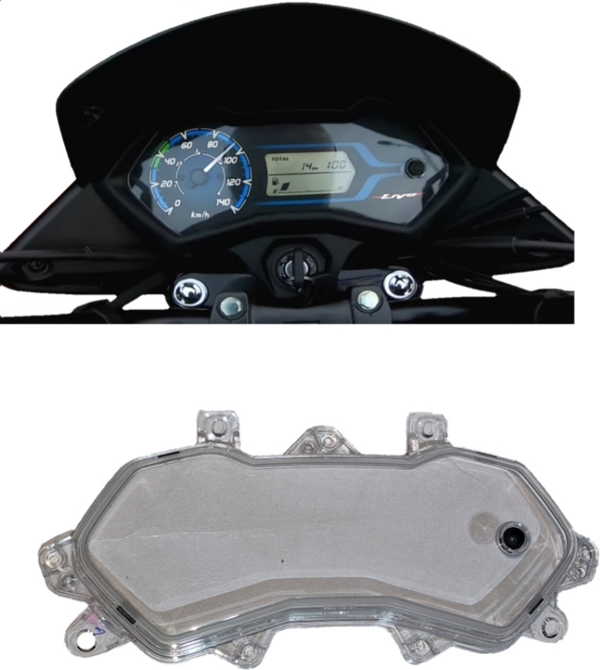 Auto Tuch Speedo Meter Glass for Livo BS6 Digital Speedometer
