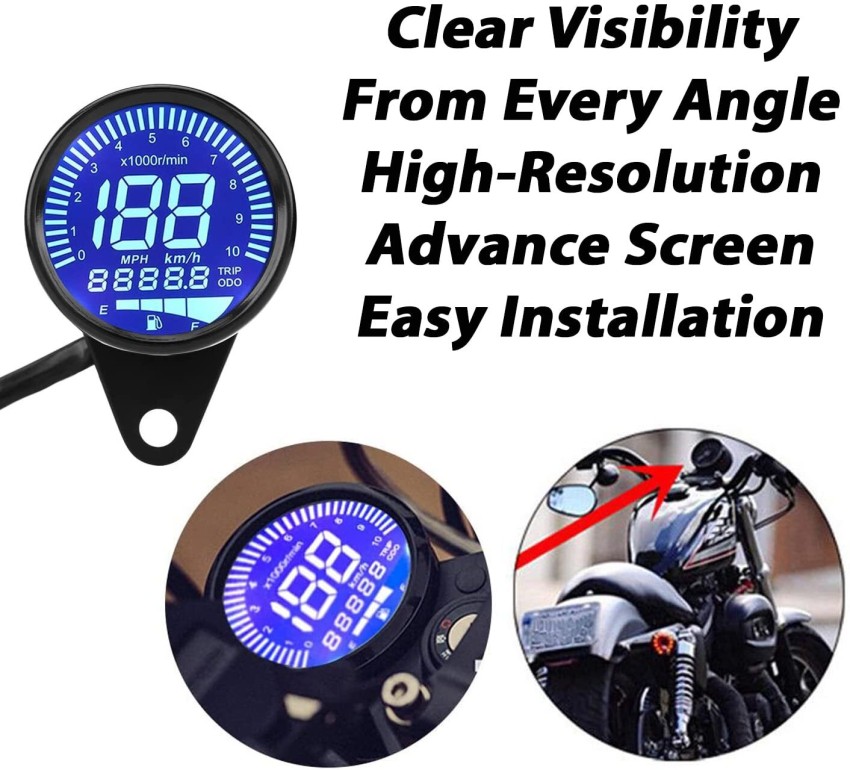 Original Digital Speedometer for Bajaj Vikrant V15