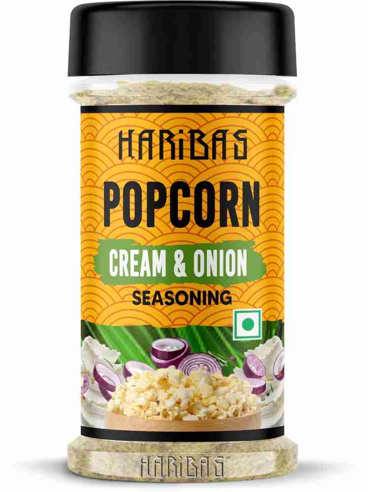 HARIBAS Pack of 5 Popcorn Seasoning Powder 50gm each 5 Flavour