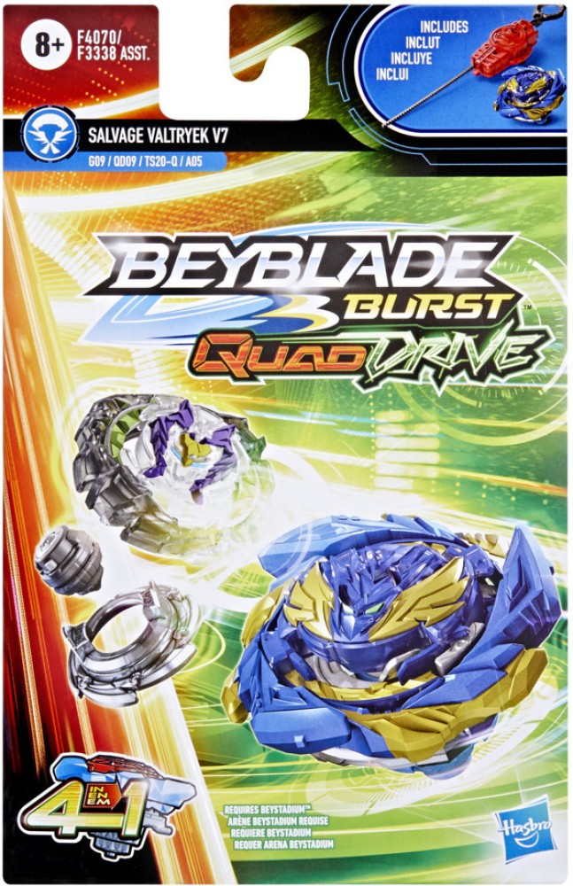 Beyblade Burst QuadDrive Ultimate Evo Valtryek V7 Spinning Top