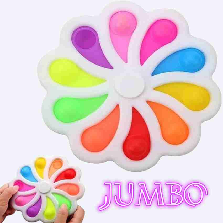 RAGVEE Pop It Fidget Spinner Toy for Kids 2 in 1 Spinner POPSPINNER toy set Pop It Fidget Spinner Toy for Kids 2 in 1 Spinner POPSPINNER toy set Buy