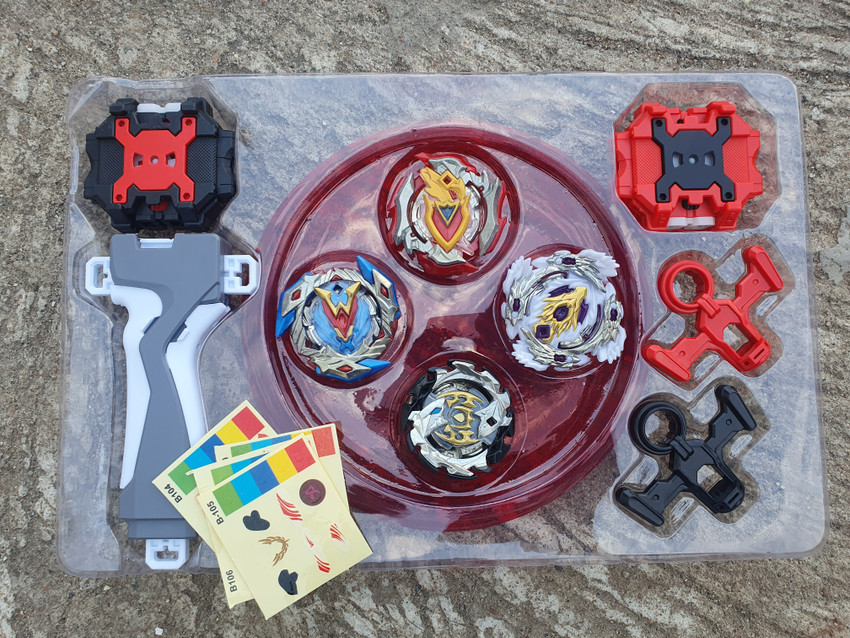 Beyblade stadium with beyblades cheap