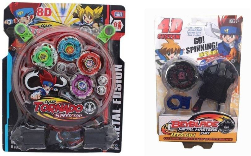 Authfort Metal Masters 4D 8D Power Pack Byblade Set With Stadium