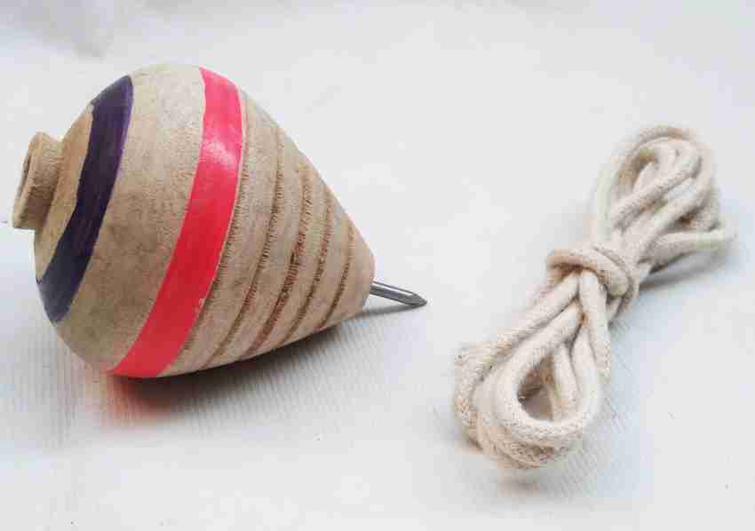 Ds Company 1 Piece Wooden Lattu Spinner Toy OR Wooden Round Spinning Top With Thread 1 Piece Wooden Lattu Spinner Toy OR Wooden Round Spinning Top With Thread shop for Ds Company products in India. Fl...