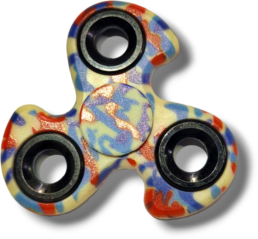 Shivsoft 3 Sided Camouflage Print Fidget Spinner 3 Sided