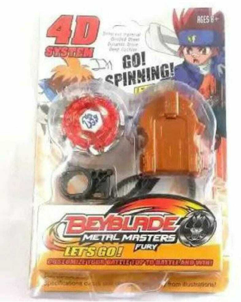 Metal Fusion Beyblade Fury Metal Master 4D System Bays Bable Bey