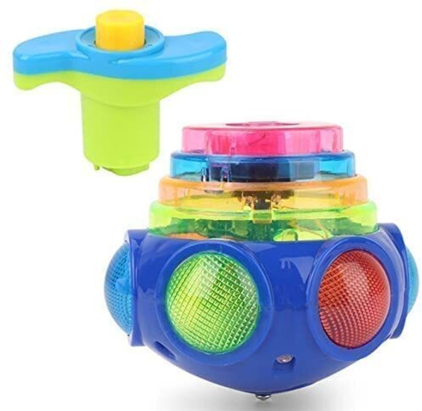 RAGVEE Spinning Top Toy with LED Spinner Flashing Lights and Music Spinning for Kids Spinning Top Toy with LED Spinner Flashing Lights and Music Spinning for Kids shop for RAGVEE