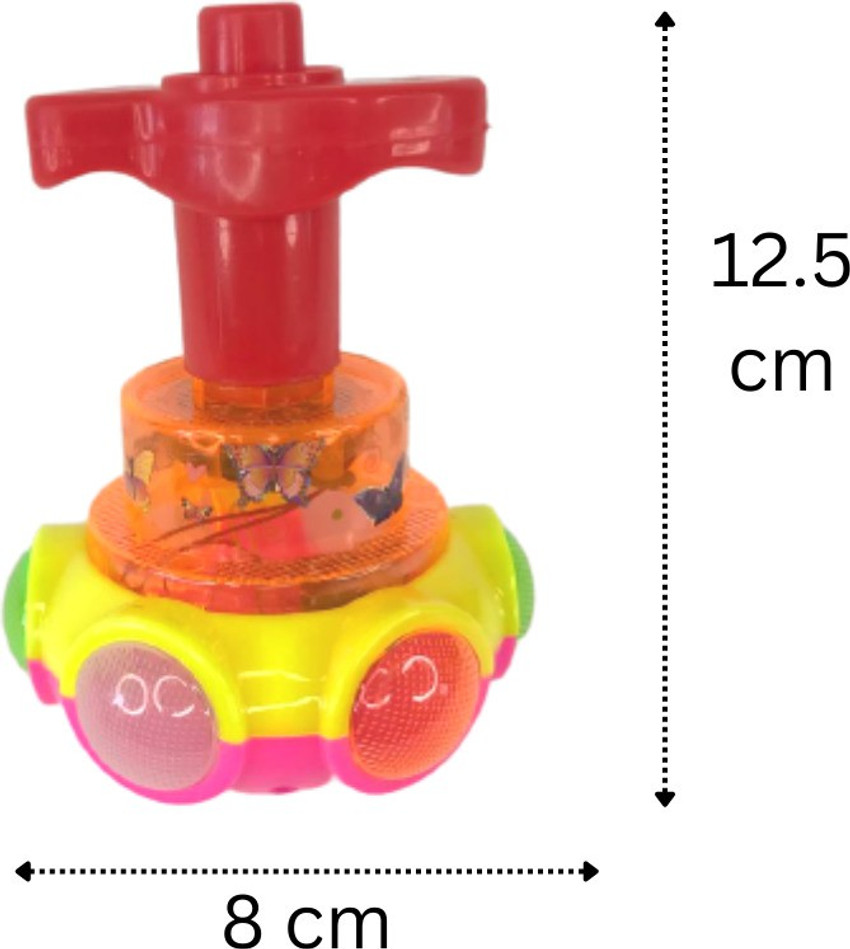 Spinning top with lights and music hotsell