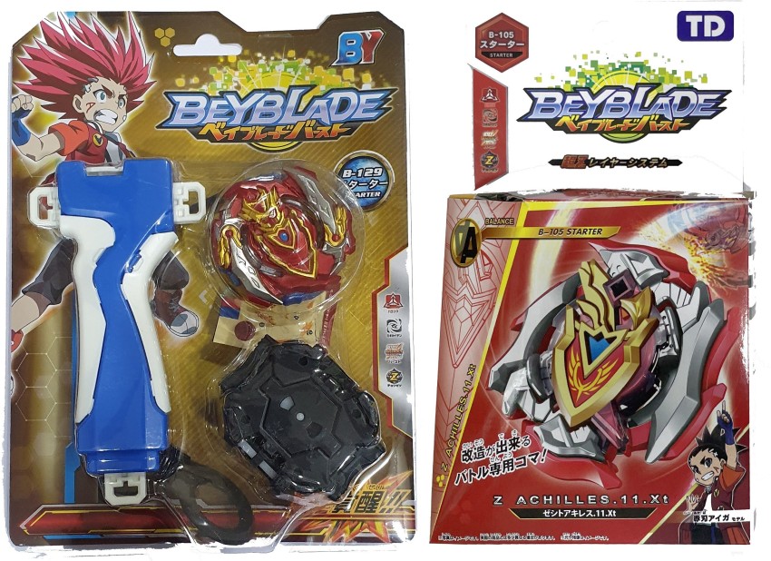 Bestie Toys Beyblade Busters B-105 Bey Beast Zet Achilles 11XT