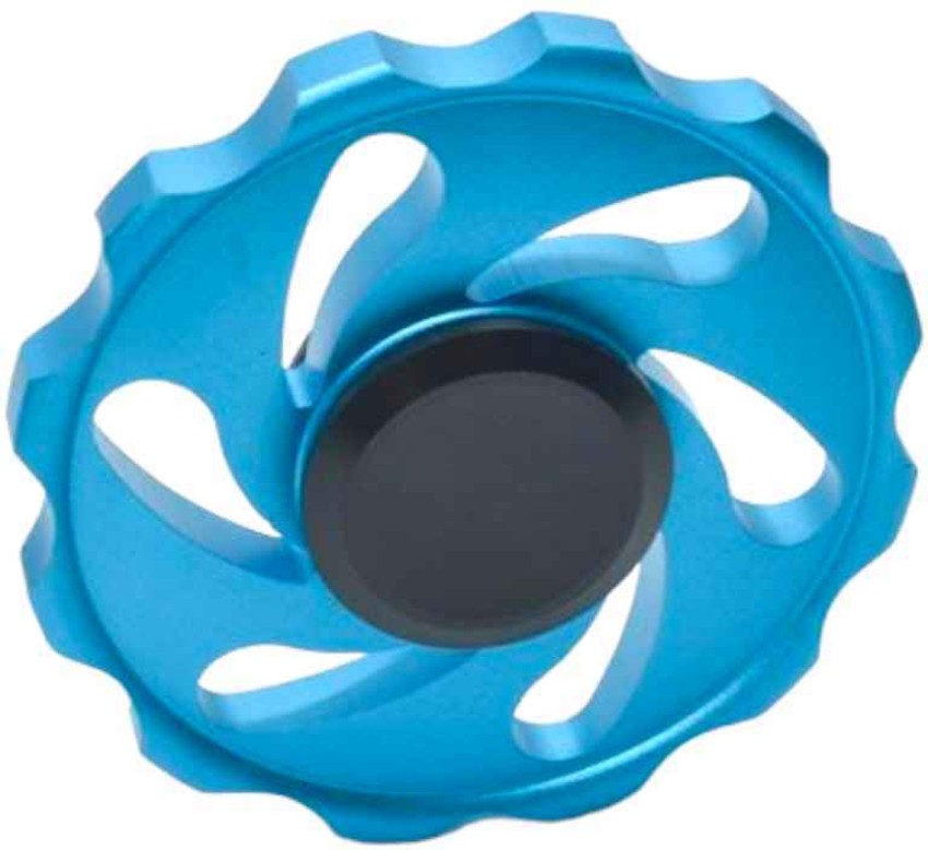 Fidget Spinner Metal Hand Spinner Stress Relief Toy With Gift Box - Blue -  Bed Bath & Beyond - 16257770