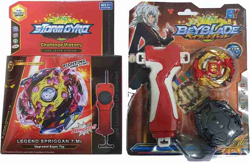 Beyblade Burst Takaratomy B-86 Legend Spriggan Spin Top w/ Light