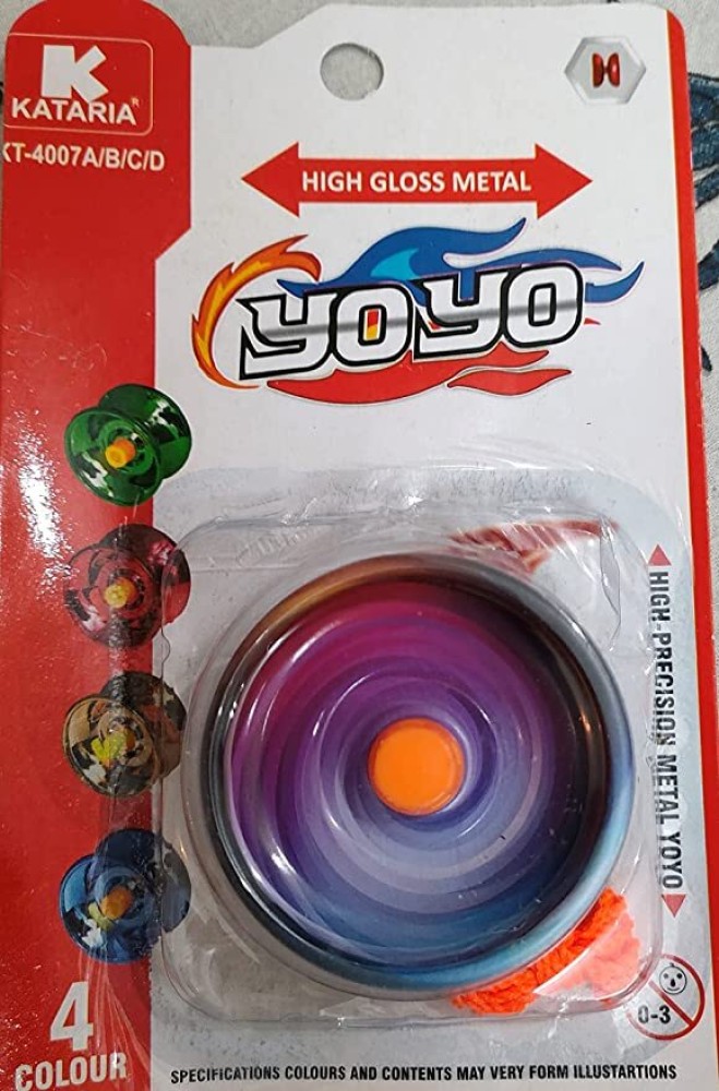 Buy QUALITIO High Gloss high Speed Metal YoYo Spinner Toy, Dazzle