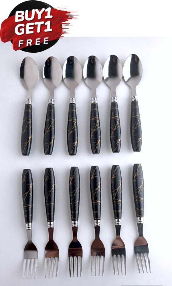 Buy AIRAN Stainless Steel Dessert Spoon Set - Silver Online at Best Price  of Rs 99 - bigbasket