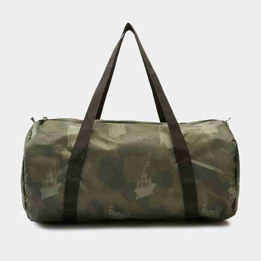 dynamics Decathlon Gym Bag Khaki Foldable Fitness Bags Fold