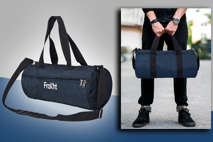 frokht 1K Danier Blue 16 inch Duffle Bag Shoulder For College Traveling Coaching Bag Buy frokht 1K Danier Blue 16 inch Duffle Bag Shoulder For College Traveling Coaching Bag Online at