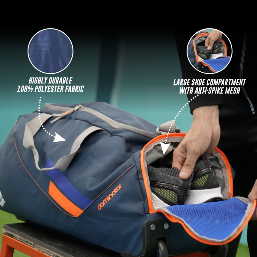 Nivia gym bag with shoe compartment store