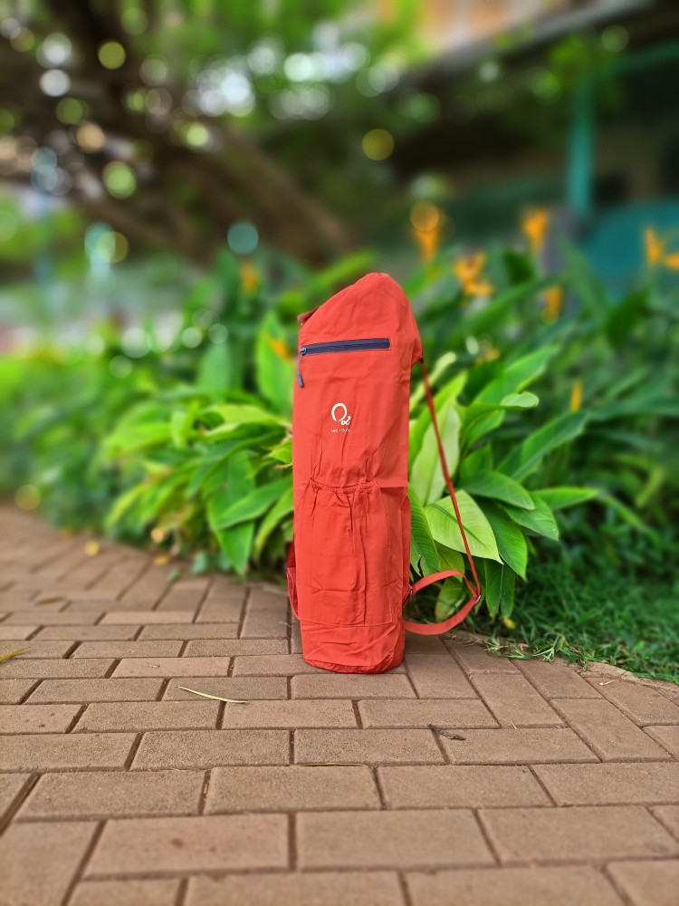 SkiD O2 Yoga Mat Bag,Autumn Rust Basic,Double Straps-2  pockets-bottle,zipper pouch - Buy SkiD O2 Yoga Mat Bag,Autumn Rust  Basic,Double Straps-2 pockets-bottle,zipper pouch Online at Best Prices in  India - Yoga Mat