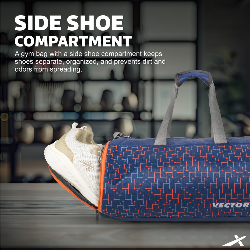 Womens gym bag with shoe and wet compartment cheap
