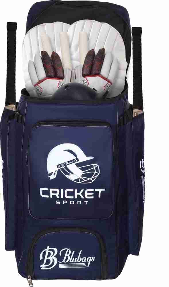 blubags Cricket Kit Bag Light Weight Shoulder Straps Extra Compartment for Accessories