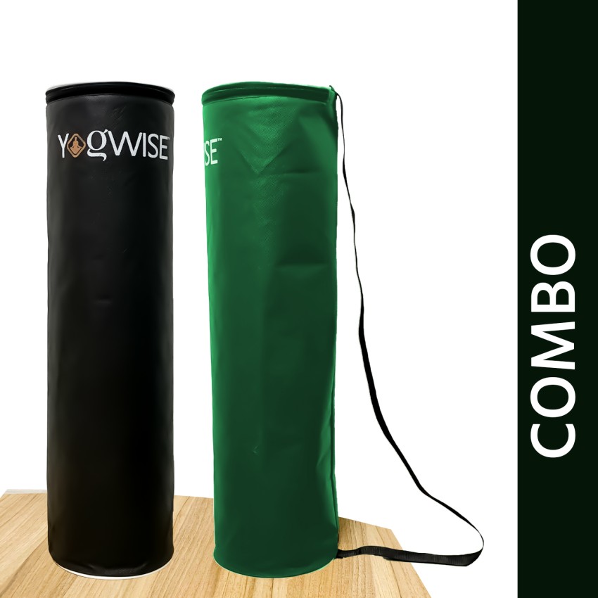 Yogwise Premium Quality Fabric Yoga Mat Carry Bag With Durable Zip (Pack Of  2) - Buy Yogwise Premium Quality Fabric Yoga Mat Carry Bag With Durable Zip  (Pack Of 2) Online at