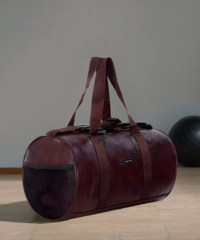 Leather gym bags for men new arrivals