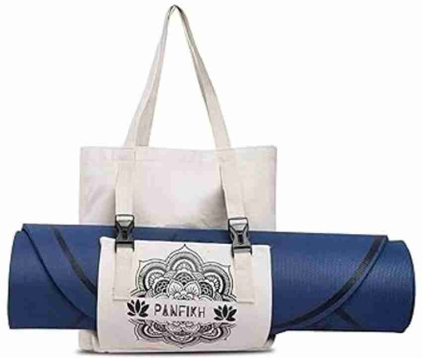 PANFIKH Yoga Mat Tote Bag Yoga Mat Holder Bag Natural Cream - Buy PANFIKH Yoga  Mat Tote Bag Yoga Mat Holder Bag Natural Cream Online at Best Prices in  India - Yoga