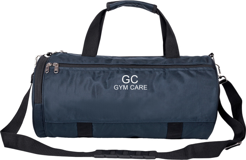 GC GYM CARE 1K Denier 19 Inch Duffle Blue Light Weight Wet Pocket With Shoe Compartmen gym Buy GC GYM CARE 1K Denier 19 Inch Duffle Blue Light Weight Wet Pocket
