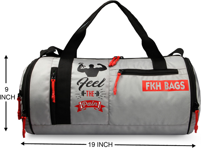 Sport duffel bag with shoe compartment deals