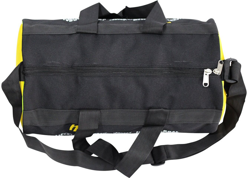Fitness Scout polyester Duffle Bag matty print my gym sky blue