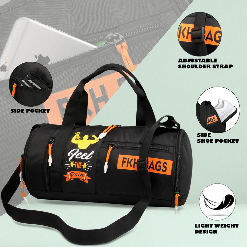 Mens gym bag with shoe compartment deals