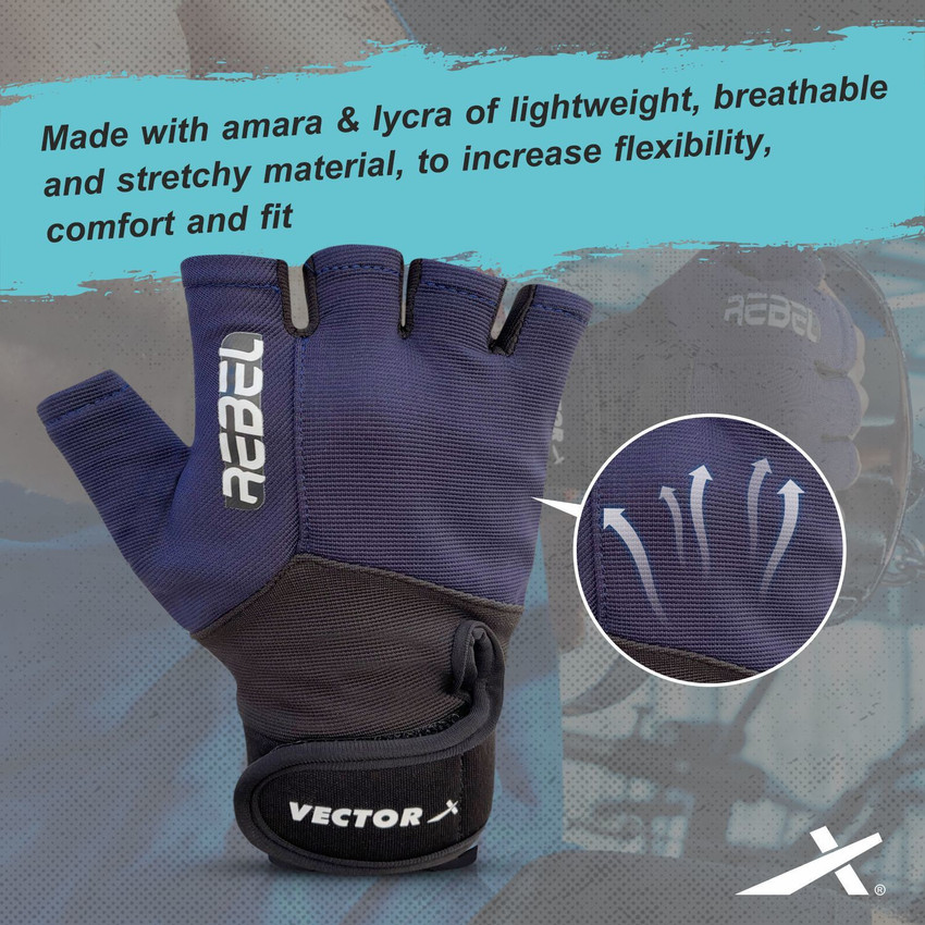 Rebel sport gym gloves clearance