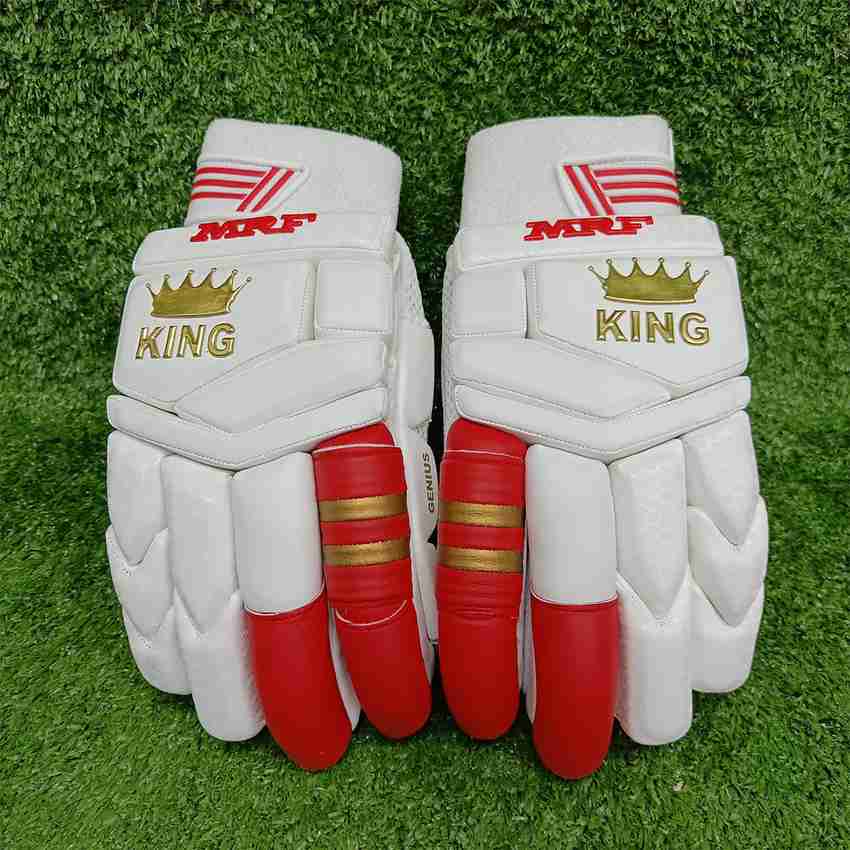 AASHRAy MRF Genius King Super Soft Premium English Pittard Righty Cricket Batting Gloves Buy AASHRAy MRF Genius King Super Soft Premium English Pittard Righty Cricket Batting Gloves Online at Best Pri...