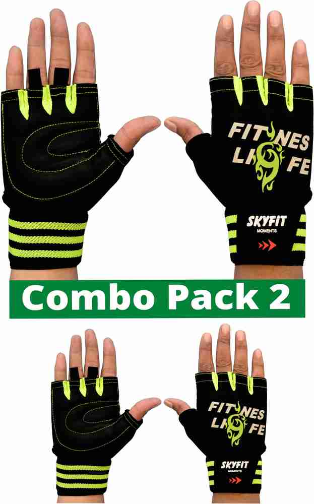 Gym hotsell gloves combo