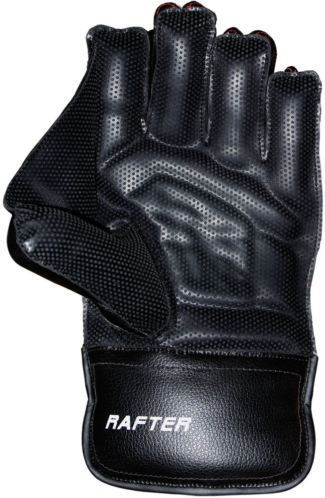 Black wicket keeping gloves discount