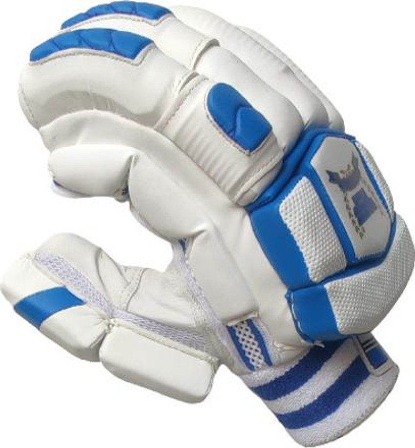 wsfsports WSF Leather Batting Gloves colour blue and white size men Batting Gloves Buy wsfsports WSF Leather Batting Gloves colour blue and white size men Batting Gloves Online at Best Prices