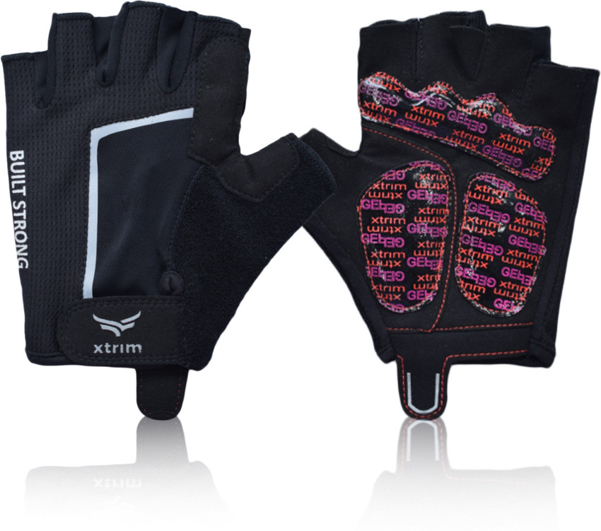 Xtrim CycleON Cycling Gloves with Premium Suede Leather Gel Padding on Palm Cycling Gloves Buy Xtrim CycleON Cycling Gloves with Premium Suede Leather Gel Padding on Palm Cycling Gloves Online at