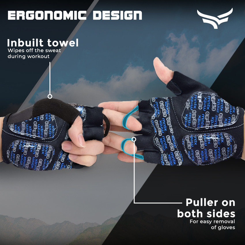 Xtrim CycleON Cycling Gloves with Premium Suede Leather Gel