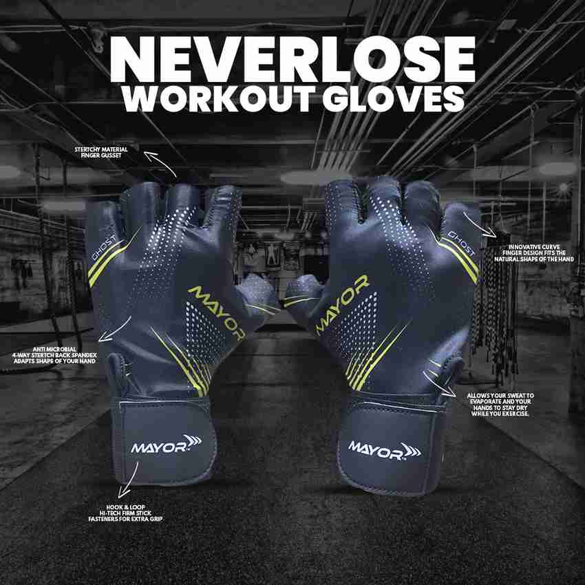 MAYOR Ghost Gym Gloves With Wrist Support Weight Lifting Gloves Free Size Gym Fitness Gloves Buy MAYOR Ghost Gym Gloves With Wrist Support Weight Lifting Gloves Free Size Gym