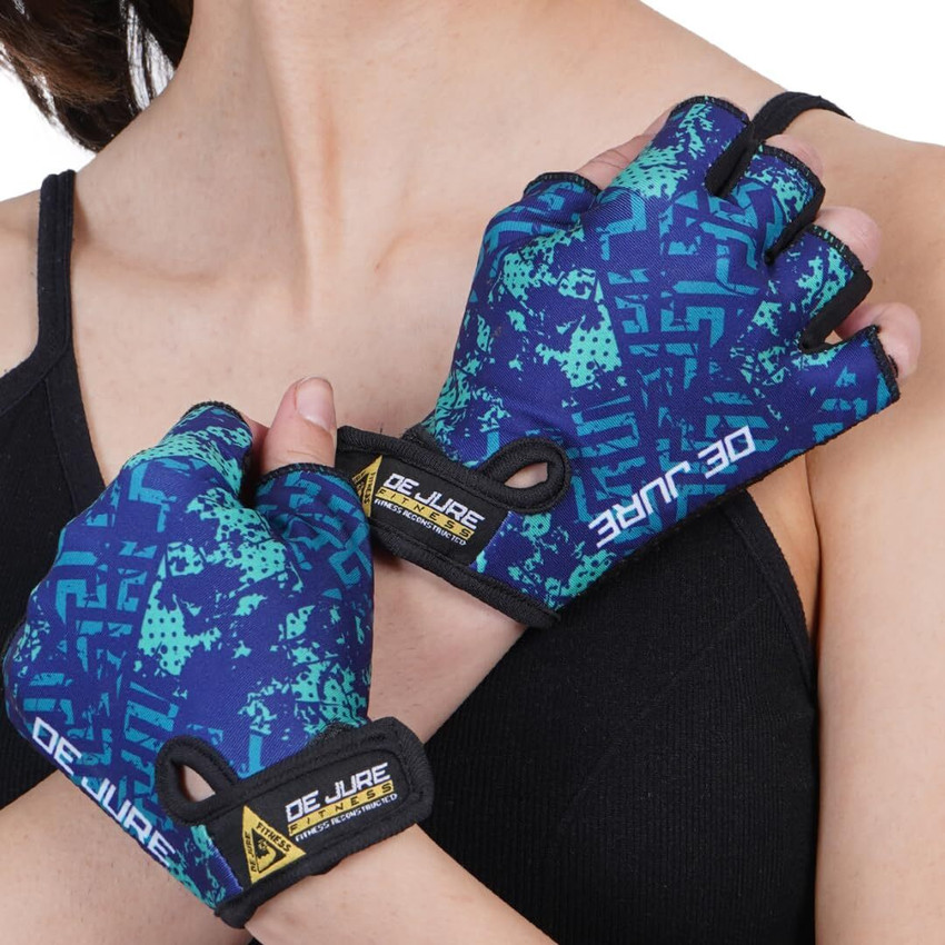 DE JURE FITNESS Half finger Gym Gloves for Men Women Large Size Gym Fitness Gloves Buy DE JURE FITNESS Half finger Gym Gloves for Men Women Large Size Gym