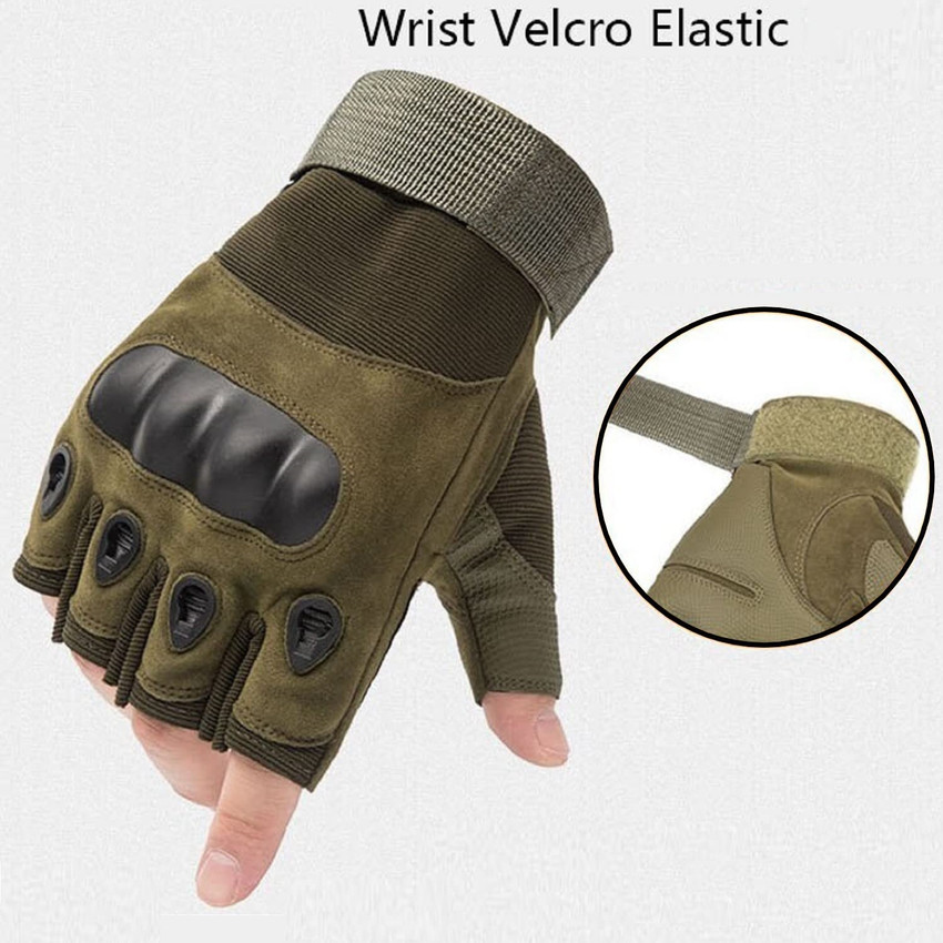 Ekronix Half Finger Tactical Gloves Military Army Shooting Hunting