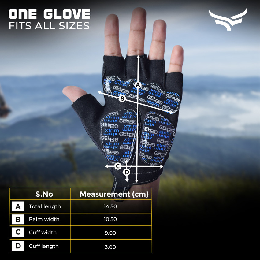 Leather palm online cycling gloves