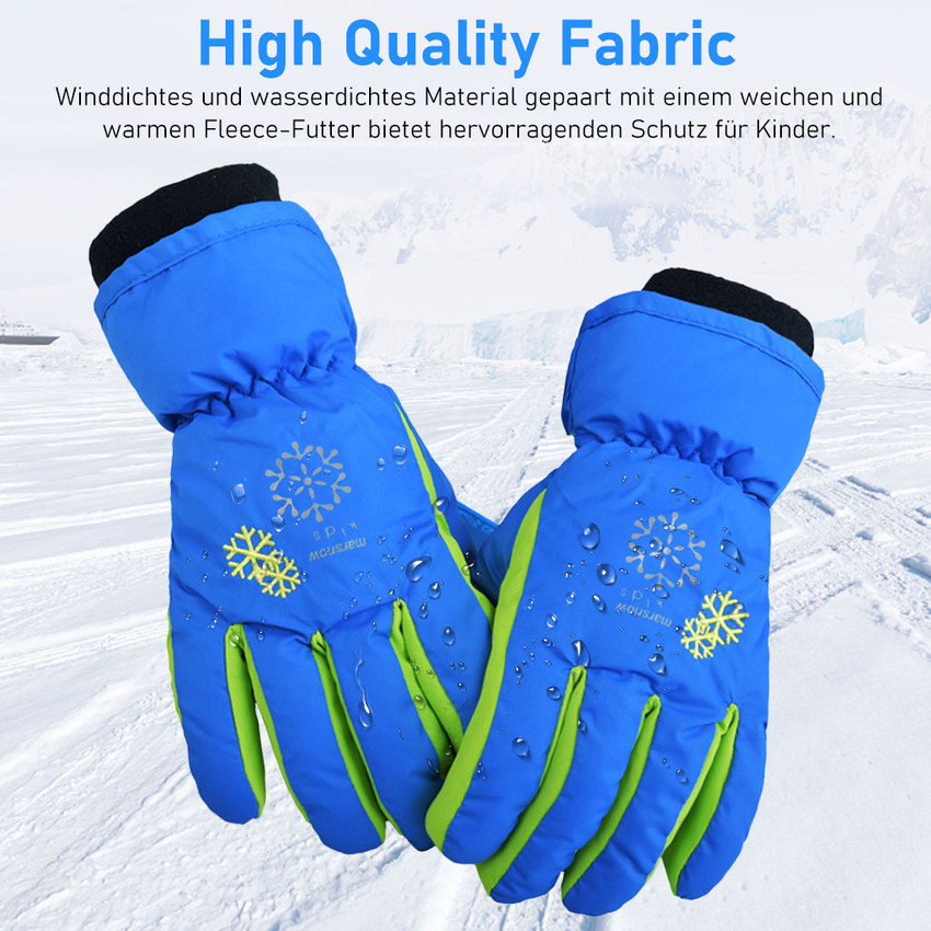 Fur ski gloves store