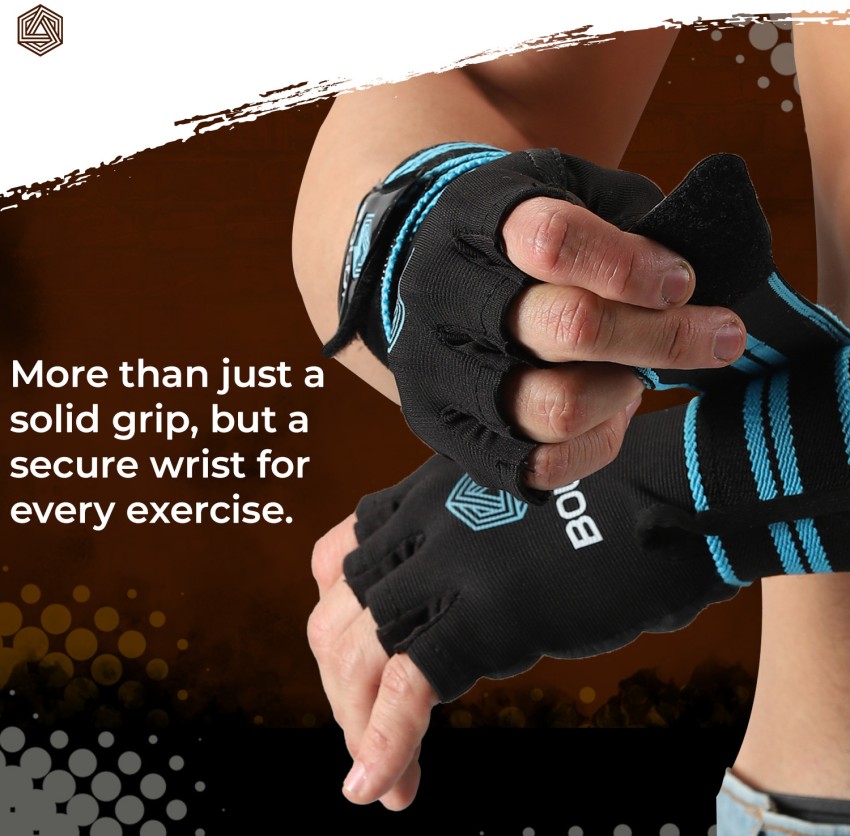 Buy Boldfit Gym Gloves for Men with Wrist Support Accessories Gym
