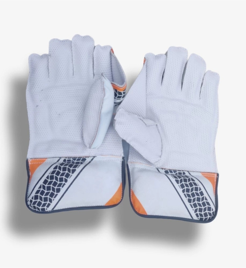 Leather wicket shop keeping gloves
