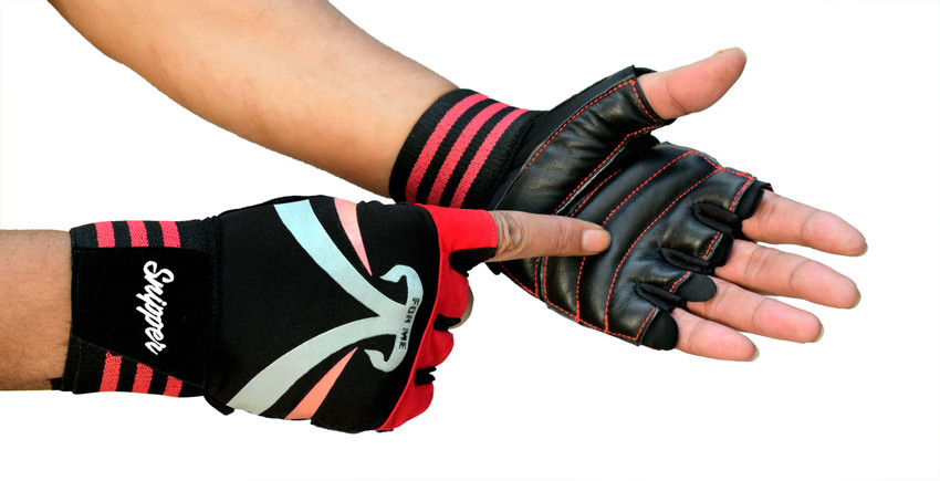 Snipper Lycra Gym Gloves for Weightlifting Crossfit Fitness Gym