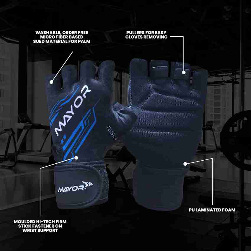 MAYOR Tesla Gym and Workout Gloves Sports Weightlifting Gym Fitness Gloves Buy MAYOR Tesla Gym and Workout Gloves Sports Weightlifting Gym Fitness Gloves Online at Best Prices in India