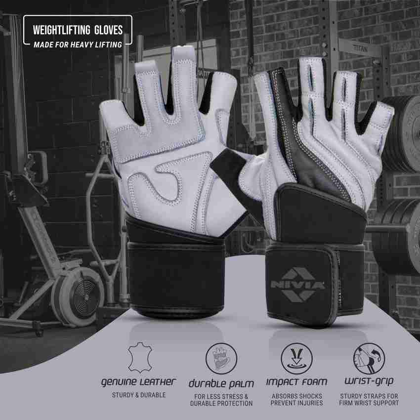 Nivia pro wrap gym gloves top