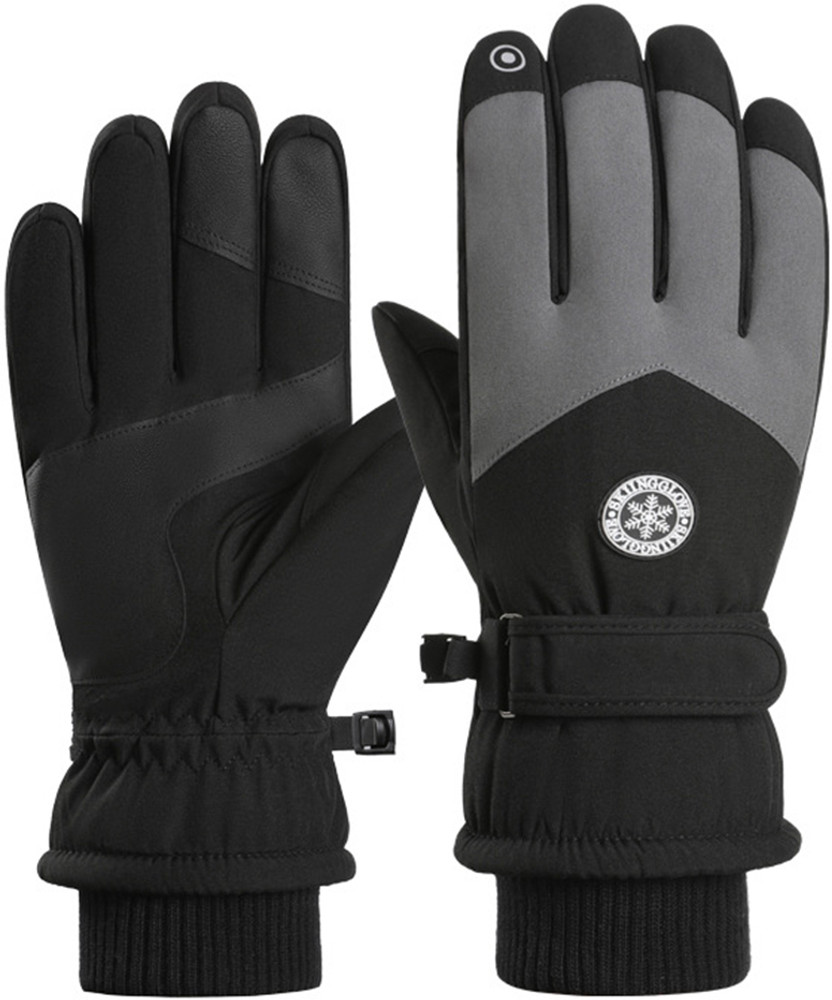 ELEPHANTBOAT Winter Gloves for Men Outdoor Riding Gloves for Men