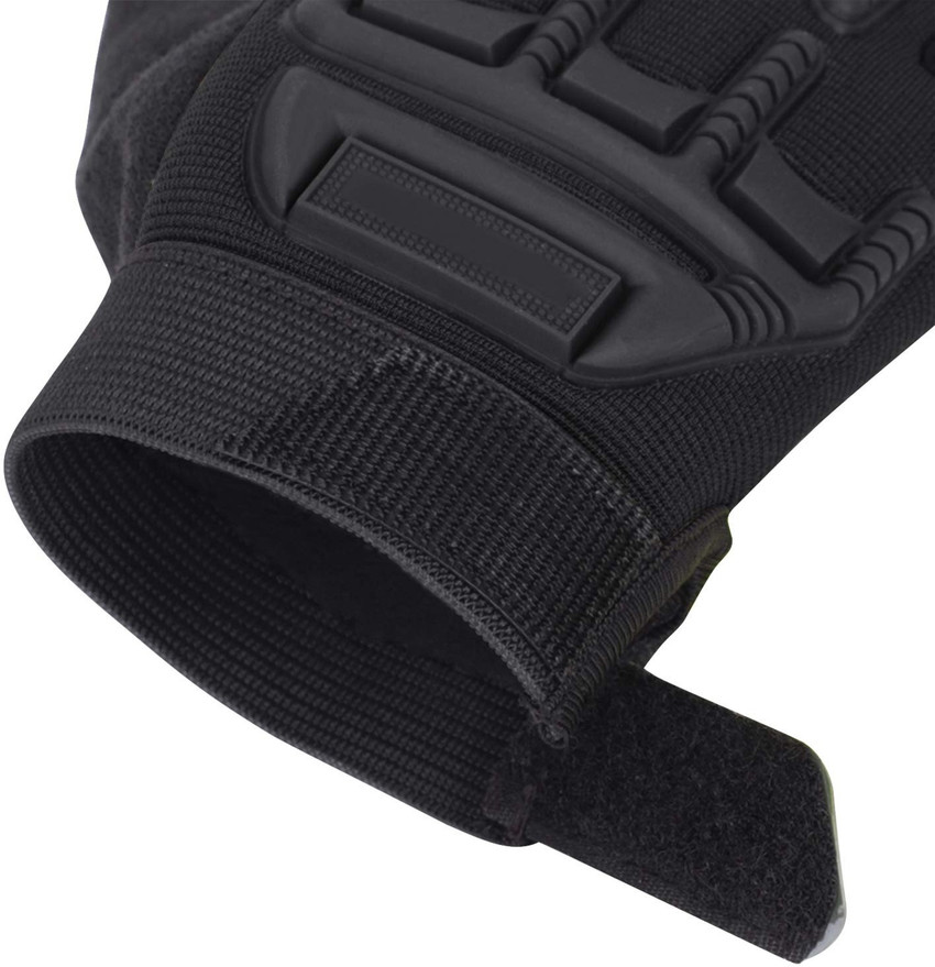 Shihen 1 Pair Motorbike Bike Fingerless Gloves For Men Cycling