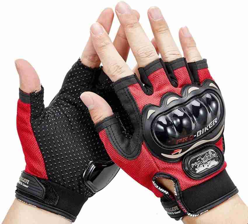 Buy Firefox Bicycle Gloves (Red/Black) - S Half Finger Rider